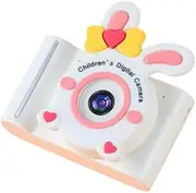Lockmaner A16S HD Dual Lens 4000W Pixel Front Rear Dual Camera Without Memory Card Li-Ion Battery Children's Camera,White