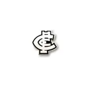 Carlton Blues Logo Metal Pin Badge