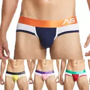 Mens Underpants Clothes Bikini Breathable Underwear Briefs Comfortable