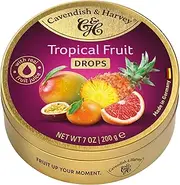 Cavendish & Harvey Tropical Fruit Drops, 200 g