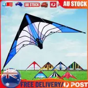 Outdoor Fun Sports 48Inch Dual Line Sports Beach Stunt Kite With Handle And Line