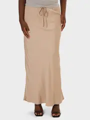 Womens Bias Cut Maxi Skirt