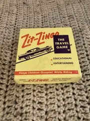 Vintage (1954) Zit-Zingo Travel Game in Box. Great Condition.