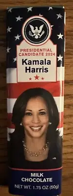 KAMALA HARRIS 2024 PRESIDENTIAL CANDIDATE Campaign Chocolate Bars — 1.75 OZ.