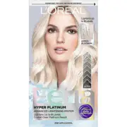 L'oreal Paris Hyper Platinum Advanced Lightening System Bleach, Hyper Platinum, 1 Oz