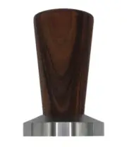 Espresso Tamper Palisander Wood 58,4 mm For Speciality Coffee, Barista Tamper