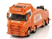 1:50 for WSI for VOLVO FH5 for GLOBETROTTER 8X4 FALKOM-4 AXLE Pre-built Model