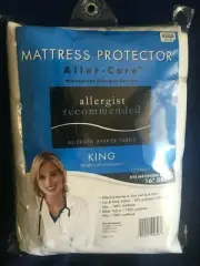 MATTRESS PROTECTOR KING ALLER-CARE WATERPROOF FITS 16" DEEP MATTRESS