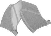 Year-round Shoulder Warmer Soft Fabric Shoulder Pad for Office Home Travel Shoulder Support Brace in Grey