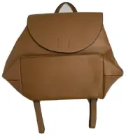 Melrose and Market Milton Leather Backpack Brown