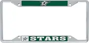 Dallas Stars Team NHL National Hockey League Metal License Plate Frame for Front or Back of Car Officially Licensed (Up Close)