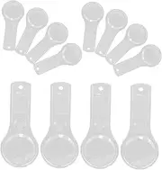 GARIOUANS 12Pcs Handheld Magnifying Portable Magnifier for Seniors for Reading Insect Observation School Science Exploration
