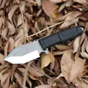 Tactical Combat Fighting Self Defense Defensive Molle Knife Assault Belt Steel