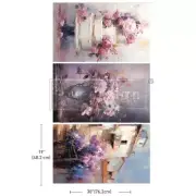ReDesign with Prima Decoupage Tissue Paper - Lilac Lush Celebration