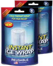 for Pain Relief, 2 Packs for $9.95, Reusable Cold Therapy & Compression Ice Wrap