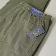 Polo Ralph Lauren Trailster Flat Front Pants Trousers Men Sz XL Voyager Green