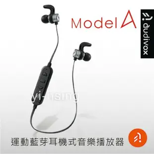 【跨店享22%點數回饋+滿萬加碼抽獎】audivox 運動藍芽耳機式播放器 BTMP-1 (防汗、防濺水/抗躁功能)