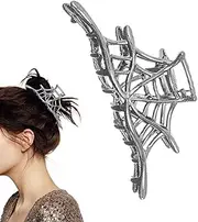 LeoLeoyy Halloween Hair Claw, Hair Claw Clip Creative Shark Clip Spider Clip Claw Clip - Comfortable Hair Claw Jaw Clip for Family, Friends, Kids Birthday, Easter, Christmas