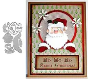 Christmas Santa Claus Metal Cutting Die, DIY Crafts Scrapbook Paper Cards Stencils for Embossing Card Making Book Tags Decorative Paper Scrapbooking