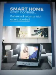 Video Doorbell Intercom System, 4.3 Inches Video Doorbell Camera 1080P with Moni