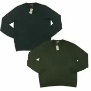 Lee Cooper Men's Crew Neck Pullover Sweater Shirt