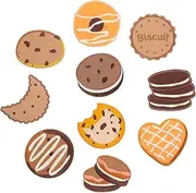 Didiseaon 10pcs Cute Cartoon Iron Embroidery Patches for DIY Clothing Bags Hats and Jackets Durable Decorative Appliques for Unique Wardrobe Enhancements for Craft Lovers