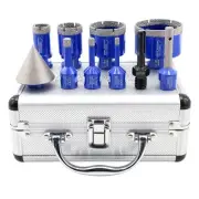 SHDIATOOL Diamond Drilling Core Bits Set Chamfer Bits for Porcelain Tile Marb...