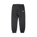 【NIKE 耐吉】長褲 NSW CLUB FLEECE PANTS 男款 運動休閒 縮口褲 微起絨 穿搭 黑 白(BV2738-010)