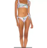 Zimmerman Bellitude Tie Bandeau Bikini Set
