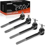 A-Premium Tie Rod End Replacement for GMC Sonoma 1991-1995 GMC Buick Chevrolet Oldsmobile Pontiac Century, Front Inner Outer, A Set of 4