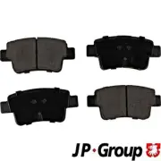 JP GROUP New Disc Brake Pad Set Fits OPEL FIAT ABARTH Corsa C D Van 1605356