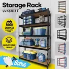 Luxsuite Garage Shelving Warehouse Rack Heavy Duty Pallet Unit Racking Storage