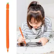 Protective Stylus Pen Case Skin-friendly Pencil Sleeve Carrot Design