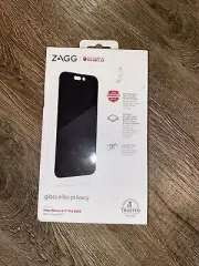 I Phone Screen Protector -NIB Zagg Glass Elite Privacy New iPhone 6.7" Pro 2022