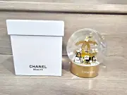 CHANEL BEAUTE Beauty VIP Novelty Gift CC Snow Globe 2023 Christmas *Limited*