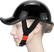 [Generic] Motorcycle Hard Hat,Half Bicycles Caps Shock Absorbing Hard Hat for Skating - Road Cycling Gear, Stylish Baseball Caps Sunshade for Families, Motorcycle Lovers