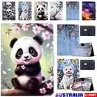 For Samsung Galaxy Tab A9 Plus A8 A7 S6 Lite S9 S10 FE Case Leather Smart Cover