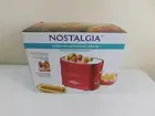 NOSTALGIA Retro Red Pop-Up Hot Dog & Bun Toaster, Small Electric Appliance NEW
