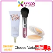 Thin Lizzy Mineral Foundation + Puffy Eye Remover + Flawless Fibre Brush Black