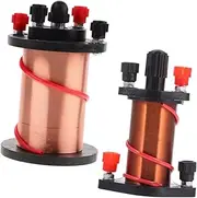 FUNOMOCYA 2pcs Classroom Physics Induction Coils Electromagnet Kit Primary Coils for Teaching