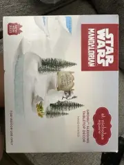 NEW Star Wars Mandalorian Galactic Treats Christmas Village St. Nicholas Square