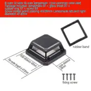 Laser Level Protective Glasses For 3d 12 Lines Vertical Horizontal Lasers Glass Protective Cover Accessories Measurement Tools 1set