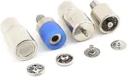 4Pcs Snap Button Die Mold Set for Hand Press Machine (10mm(655#))