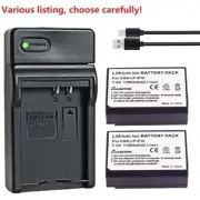 Li-ion Battery or Charger For LP-E10 LC-E10 Canon Rebel T3 T5 T6 T7 EOS 1200D