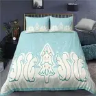 Cute Animal Squirrel Quilt Duvet Cover Set Bedding Doona Cover King Double