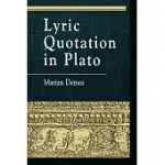 LYRIC QUOTATION IN PLATO