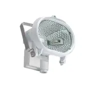 Linear Oval Security Flood Light R7s in White Superlux Lighting - K150-WH