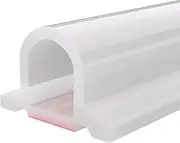 118 Inch Collapsible Shower Threshold Water Dam, Ldeal for Wheelchair Accessible, Accessibility or ADA Showers