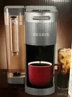 EXTRAS!!! Keurig K-Supreme Single-Serve K- Cup Pod Coffee Maker - Gray - extras!