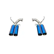 Remark BOSO Axle Back Exhaust w/ 3.5" SS Blue Tips fits 2015-2021 Subaru WRX/STI (for: Subaru)